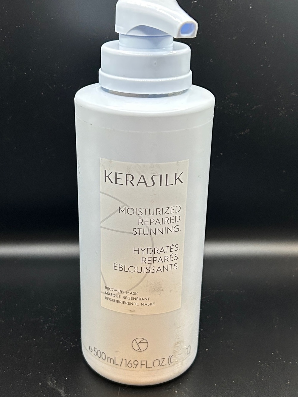 KERASILK Recovery Mask 16.9 fl. oz. Hydrates Moisturized Repaired Stunning